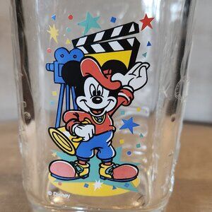 Vintage Micky Mouse Walt Disney World Celebration Glass 2000 McDonald's